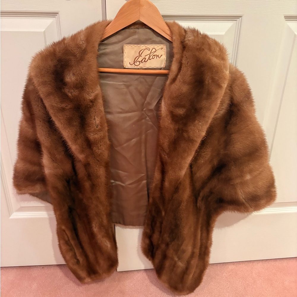 Vintage Mink Bolero